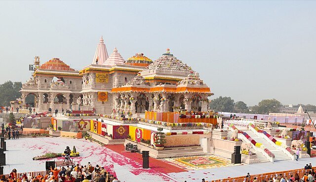 Temple Chadhava Ceremony
