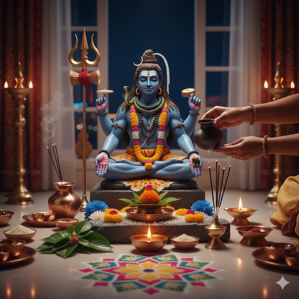 Shiv Rudrabhishek Puja for Bad Karma Removal at Kashi & Kedarnath