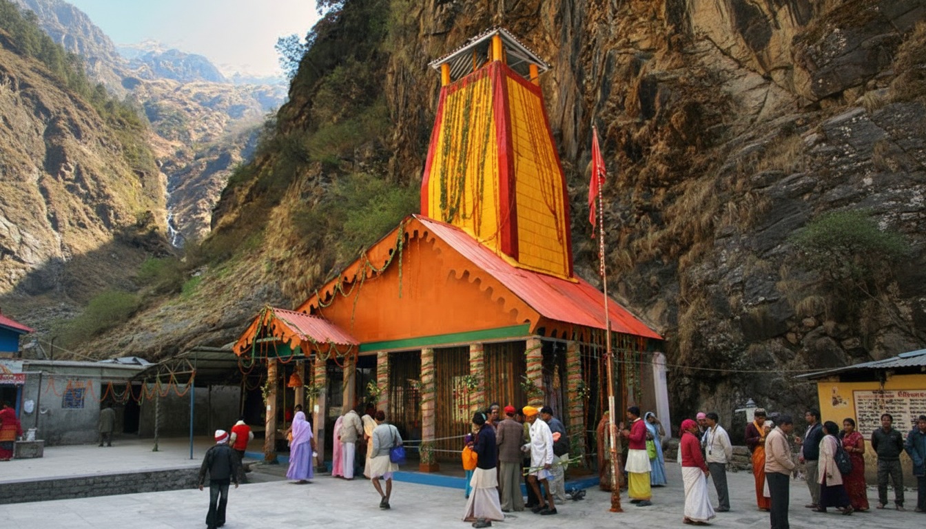 Yamunotri Temple Darshan