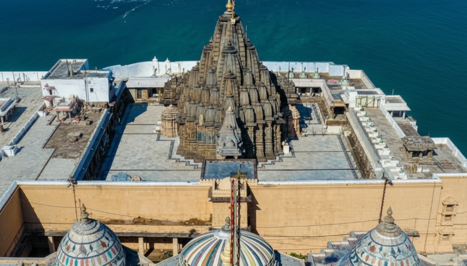 Akshat Chadhava at Girnar Jain Temple