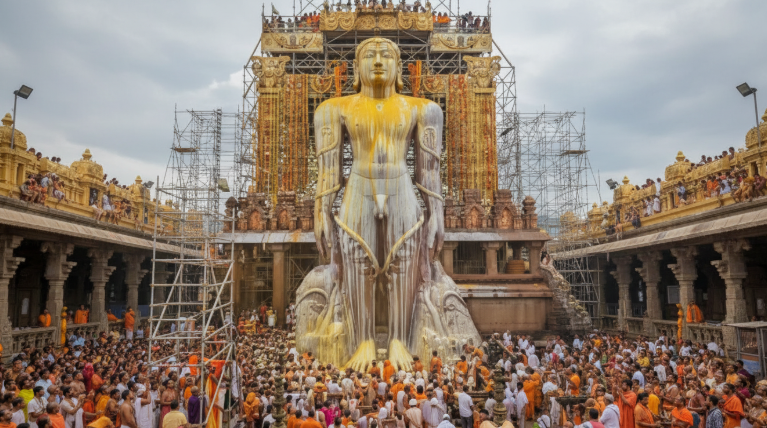 Festivals Celebrated at Gomateshwara Temple