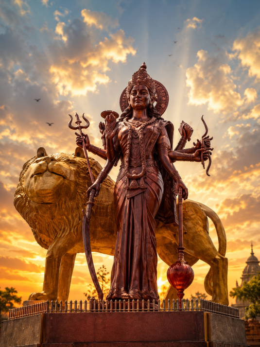 देवी पूजा में पवित्र फूलों का महत्व