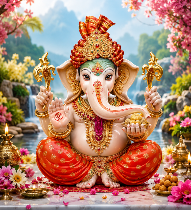 श्री गणेश पूजा विधि – संपूर्ण पूजा सामग्री, मंत्र, आरती और महत्व