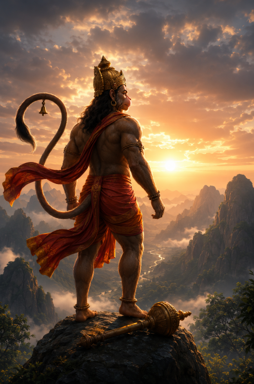 श्री हनुमान जी के 108 पवित्र नाम (अर्थ सहित)