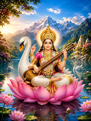 हे वीणा वादिनी सरस्वती