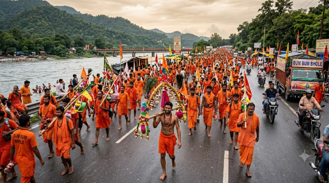 Types of Kanwar: Jhula, Khadi, Baithi, and Dak Kanwar Explained